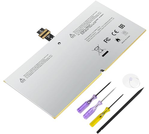 ASUNCELL 38.2Wh G3HTA027H DYNR01 Laptop Akku fürSurface Pro 4 1724 12.3 inch Series 7.5V