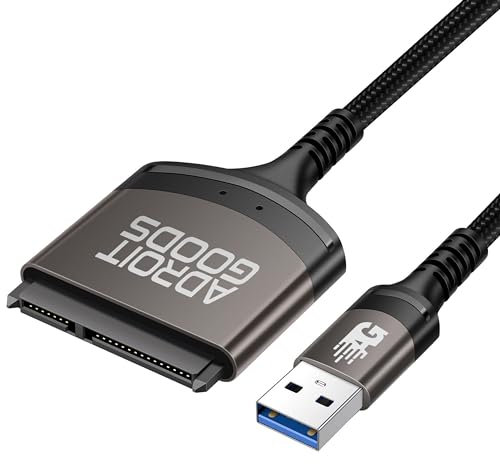 AdroitGoods Adaptador Cable Sata a USB-c - Expansión de Disco Duro - Conector