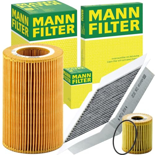 Mann Filter Inspektionspaket | C1036/1 (LX1805)+CUK2032 (LAK96)+HU68X (OX346D) Kompatibel mit Cabrio (450),City-Coupe (450),Fortwo Cabrio (450),Fortwo Coupe