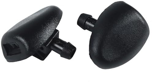 MKVAXR Erick's Wiper 2-teilige Frontscheibenwischer-Waschdüse, for Peugeot, 206 206+ 407 6438J2 6438E6 6438AV 6438W2 6438Z1 Glas Scheibenwaschdüsen