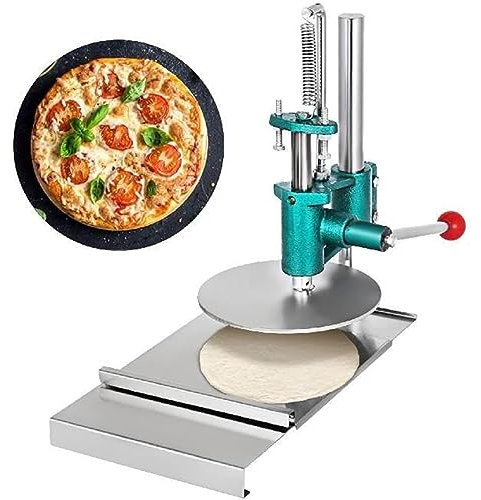 Macchina della stampa della pizza dell'acciaio inossidabile per uso domestico e commerciale 22cm della pasta della pasta della stampa manuale per i fogli di Chapati