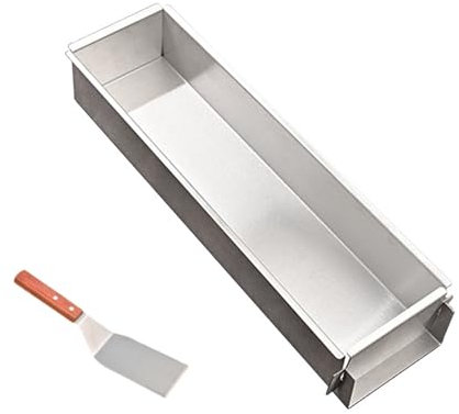 Molde de acero inoxidable para pastelerías profesionales, moldes de metal para tartas, moldes de tiramisú con parte inferior extraíble
