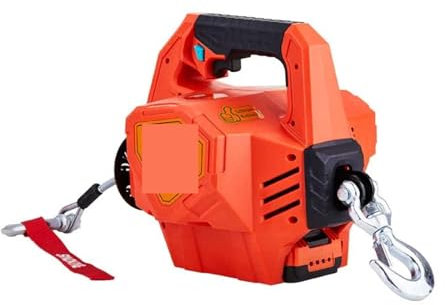 Hand Winch,Portable Electric Winch Battery Powered 1000 Lb Hoist 1000-24V Heavy Lifting Tool,Boat or ATV Towing