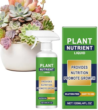 Yulokdwi Concime Liquido Per Piante - Spray Fertilizzante Per Interni | Multiuso 120Ml Per Ortaggi Propagazione Piante Domestiche Fiori