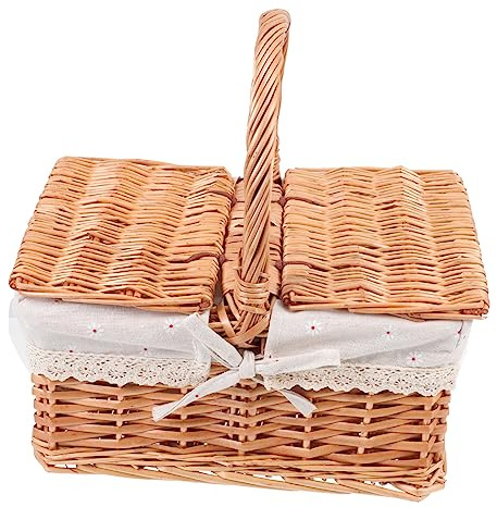 Warmhm con e Leggero e Resistente Contenitore Portaoggetti Versatile e Picnic Organizzatore per Riporre Accessori e Oggetti