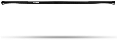 GymBeam Mobility Stick - Praktischer Training Stick zum Dehnen und Aktivieren der Oberkörpermuskulatur, 156 cm Gym Bar für Kraftsportler, Schulterbeweglichkeit, Schwarz