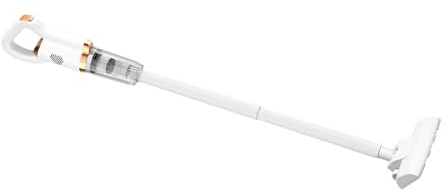 Aspirapolvere Senza Fili Silenzioso Potente Aspirapolvere a Bastone per la Casa - Batteria a Lunga Durata, Verticale Portatile, Materiale Bianco ABS