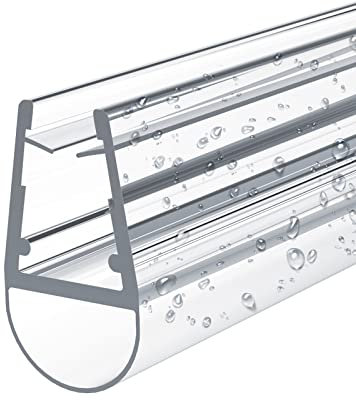 EMKE Guarnizione di ricambio per doccia, per porta della doccia, in vetro, 4-6 mm, 600 mm