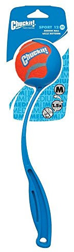 Chuckit! Pocket Ball Launcher for Medium Ball - 12 Launcher - Pack of 3