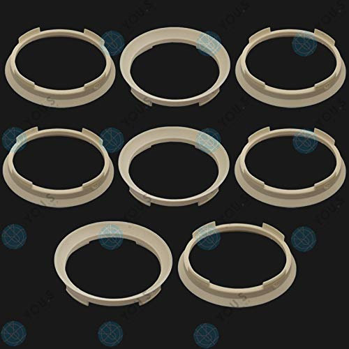 YOU.S ZENTRIERRING Beige für ALUFELGEN 70,4 x 63,4 mm (8 Stück) - A704634