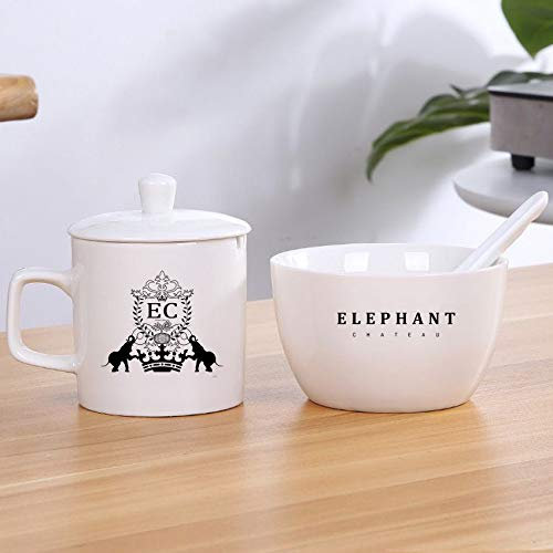 Juego de té de porcelana blanca perfecta (4 piezas) | Infusor de hojas sueltas y colador, taza de degustación de té Gongfu y cuchara de té | Fácil preparación de té caliente | Tetera de cerámica hecha