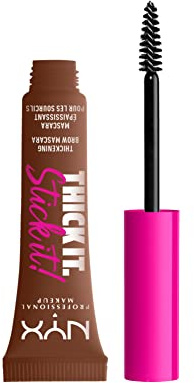 NYX PROFESSIONAL MAKEUP Thick It Stick It Thickening Brow Mascara, Eyebrow Gel - Rich Auburn