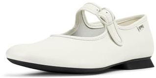 Camper Women's Casi Myra K201629 Mary Jane, White Natural 002, 41 EU