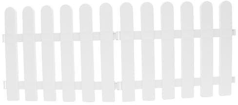 Ciieeo Clôture Jardin Décorative En Pvc 2Pcs - Bordure Légère Et Amovible Pour Séparer Pelouse Massifs De Fleurs Et Allées - Idéale Pour Aménagement Paysager