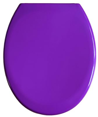 Purple Top Fix Slow Close Quick Release Toilet Seat
