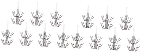 BESPORTBLE 2sets Angelzubehör Werkzeug Set Haken Octopus Haken Für Outdoor Angeln 7 Stücke * 2
