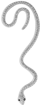 BSLVWG Ohr Manschette Helix Knorpel Clip auf Ohrringe Punk Schlange Ohr Manschette Ohrringe Nicht Piercing Ohrringe Vintage Schlange Crawler Knorpel Ohrring für Frauen und Mädchen