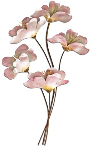 formano Wand-Zweig 3D Blume 60cm
