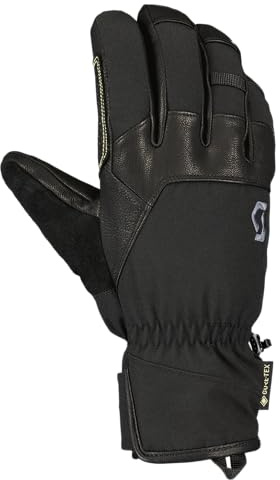 SCOTT Damen Herren Unisex Handschuhe Skihandschuhe Explorair Pro GTX Glove, Farbe:Schwarz, Größe:M, Artikel:-0001 black