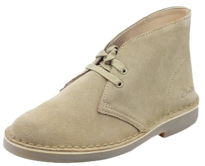 Clarks Desert BT Evo. Womens Dark Sand Suede, 7.5