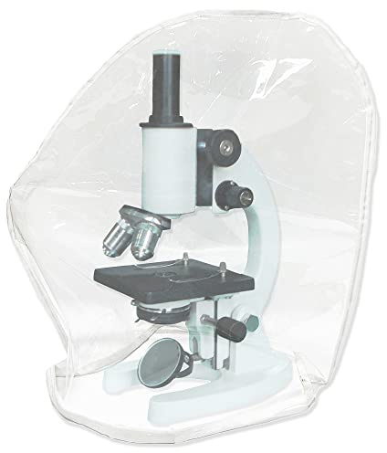 Staubschutzhülle für Mikroskope in Standardgröße, Zubehör für Scheitelbrechwertmesser, PVC (20 L x 20 W)