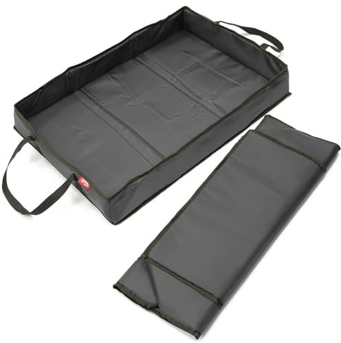 DNA Leisure Carp Fishing Unhooking Mat Cradle with Raised Sides – Large 77x50cm Soft Padded Fish-Friendly Surface – Lightweight, Compact & Foldable – Ideal for Coarse & Specimen Anglers