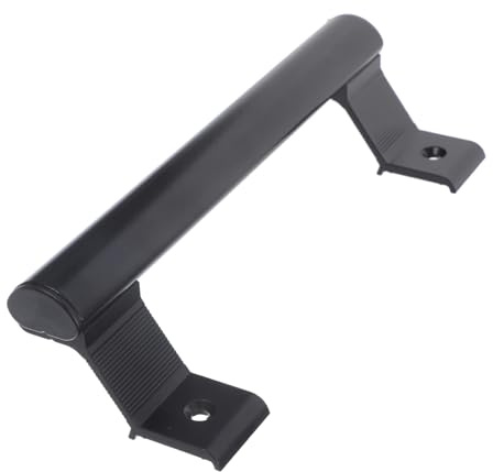Operitacx Maniglia per Porte Scorrevoli Sostituzione Facile per Interni Ed Esterni Design Antiscivolo Compatibile con Porte Garage Armadi e Cancelli Colore Nero