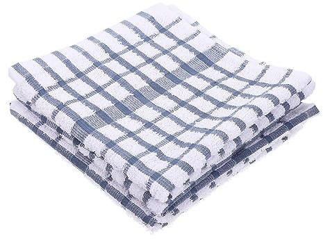 TOYANDONA Japanese Cotton Dish Cloths 3pcs for Kitchen Cleaning Wiping