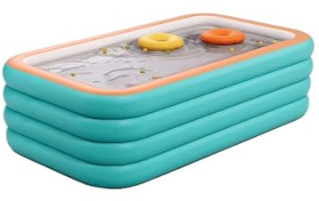 Bagno gonfiabile Piscina gonfiabile for esterni, vasca da bagno, giardino, ispessimento for adulti, festa estiva in acqua, sul retro(210 CM)