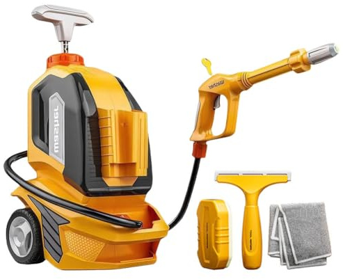 Strumenti per la rondella dell'acqua e rondella dell'auto con raschietto spugna asciugamano manuale lavaggio auto bambino giocattolo set