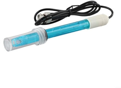 Sonde de pH de laboratoire pour aquarium, hydroponie, détecteur de pH de remplacement (bleu)