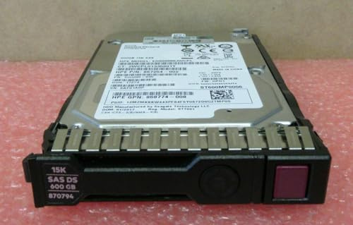 Hewlett Packard Enterprise 870794-001 Festplatte 600GB SAS Interne Festplatte (870794-001)