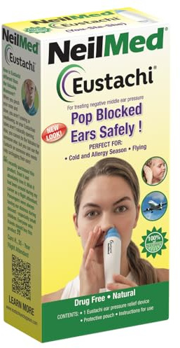 NeilMed Eustachi-Eustachian Tube Exercise-Pop Blocked Ears Safely. Helps Relieve Ear Pressure