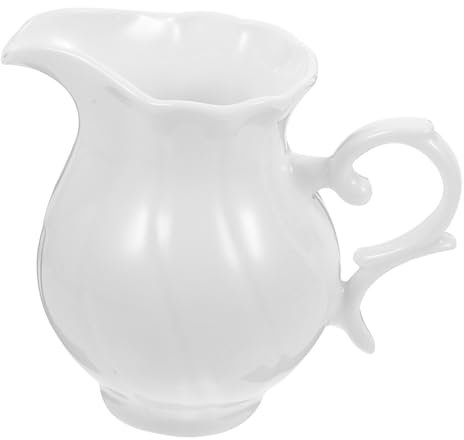 CONGARTENO Vintage Porcelain Coffee Milk Pot Creamer Pitcher for Tea Pot for Afternoon Tea
