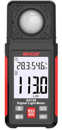 GVDA GD158 Digital Lux Light Meter