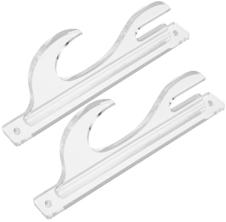 UPKOCH Support Mural pour et Sabres Lumineux Support Acrylique Transparent Organiseur Polyvalent Mural Bureau pour Collection de Couteaux Wands et Sabres