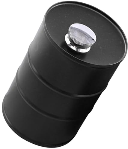 MUELODSIC Petaca para Camping de Acero Inoxidable 304 Cantimplora de Vino 750 Ml Tapa Hermética Diseño Original Forma de Bidón de Gasolina Adecuado para Exteriores y Actividades al Aire