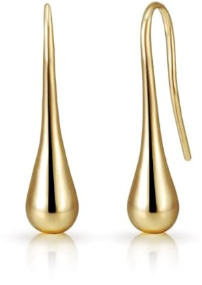 Philip Jones 18k Gold Plated Teardrop Earrings