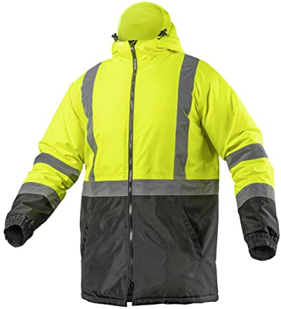 Högert Winter varningsjacka Leda i gult, GUL, XXL