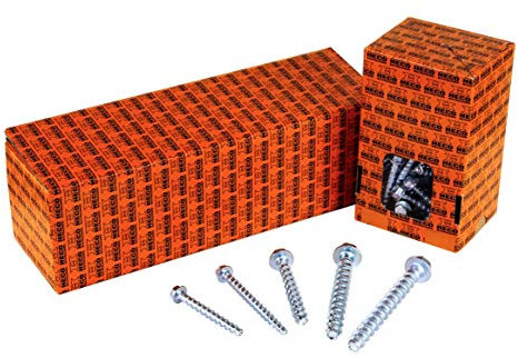 Heco MULTI-MONTI-plus - Sechskantkopf mit angepresster Scheibe - 10 x 100 mm