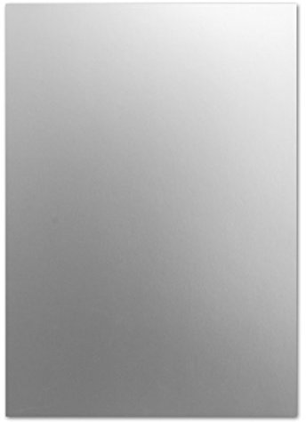 50 DIN A4 Papier-bögen Planobogen -Silber Metallic - 250 g/m² - 21 x 29,7 cm - Bastelbogen Ton-Papier Fotokarton Bastel-Papier Ton-Karton - FarbenFroh