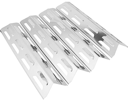 WELL GRILL 41x10 cm Flavorizer Bars Flammenverteiler Edelstahl Hitzeschild für Outback, Grillchef, Landmann, Kenmore, Taino und andere Gasgrill-Modelle, Brennerabdeckung Grillersatzteile