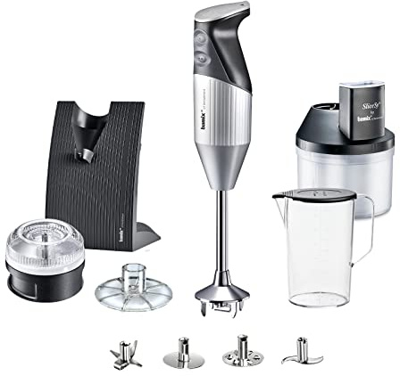 Bamix - BAMIX SUPERBOX M200 ARGENT ROBOT BATTEUR MIXEUR 4 EMBOUTS - BAMIX