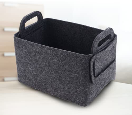 Cesto Portalegna per Camino da Interno Vimini Cesto Portalegna Moderno per Camino Pallet Set Contenitore Porta Legna AntiGraffio Pavimenti Delicati,35x21x24cm