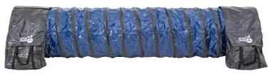 Better Sporting Dogs 10 Foot Heavy Duty PVC Tunnel with Sandbags | Dog Agility Equipment | Dog Agility Training