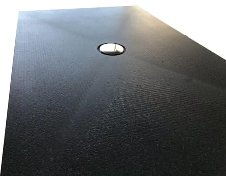 Piatto Doccia Filo Pavimento 85X75 In Pietra Lavica slim Antiscivolo spessore 3 cm