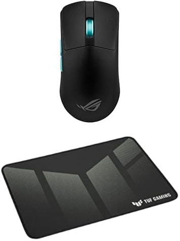ASUS ROG Harpe Ace Aim Lab Edition RGB Gaming Maus + ASUS TUF Gaming P1 Mauspad Bundle
