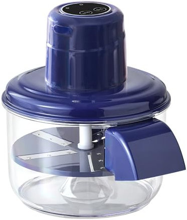 Sbucciatore Elettrico Per Uva, Macchina Sbucciatrice Automatica Per Uva - Attrezzo Ricaricabile per Rimozione Buccia da Frutta e Alimenti - per Pomodori Mirtelli e Preparazione Insalate