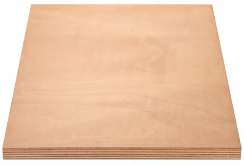 Compensato multistrato marino di Okoumè 1a scelta, spessore 18 mm, lunghezza 2500 mm (18x300x2500 mm)
