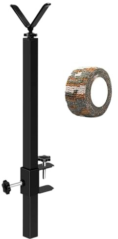 Soporte para fotografía: barra de trípode con iluminación compacta, práctico estabilizador de retrato extensible para caminatas, soporte de sujeción móvil con posicionamiento seguro | Exploración en t